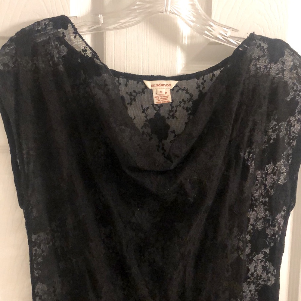 Sundance Black Lace Dress